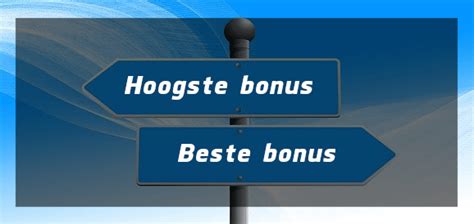 hoogste casino bonus - Online casino bonus aanbiedingen (2025) Casinodetective.nl.